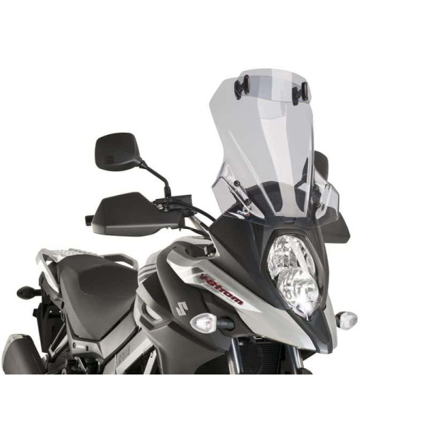 Puig Touring Screen With Extender Light Smoke